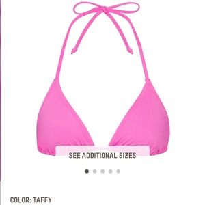 SKIMS swim triangle top